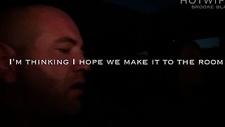 Sexy smoking hot brunette with big boobs and a fat rounf ass