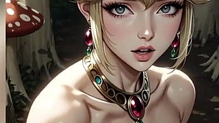 Gol Topless Animation Hot Princess Peach