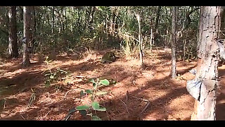 She Thought She Was Going to Take a Bath in a Waterfall! I Took Her to Take a Milk Bath in the Forest!