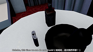 Student gains extra credit at Professors house - 3d hentai