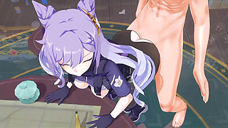 Genshin Impact - Keqing Hot Sex Scenes in Multiple Positions - 3D Hentai Animation