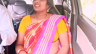 Desi Saree Maid Car Outdoor Sex. Telugu Dirty Talks.