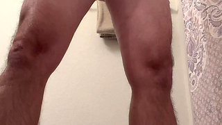 Daddy Slapping his meat a cumshot experience