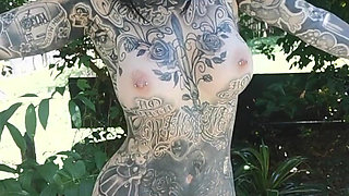 Nude Outdoors and Feeling Happy and Free &; No Makeup Just Me. Love You