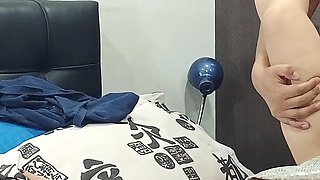 Curvy Latina Mature Amateur Guest - Homemade Real Fantasy in Apartment Bedroom, Big Tits & Big Ass