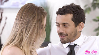 Kyler Quinn Bounces On Alex's Dick with titties in Reverse Cowgirl!