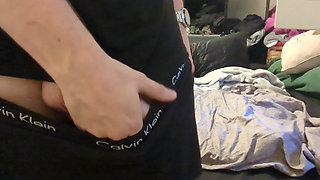 German boy jerking off until cum explosion