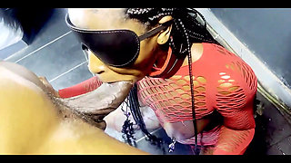 Came to Work Late on My First Day!!! Bosses Caught Me Sneaking in, Instead of Firing Me He Gave Me Throat Training Instead!!