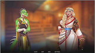 Humans Are Not That Against Lizardwomen An Ancient Russian Beauty Has Sex With A Furry Lizard