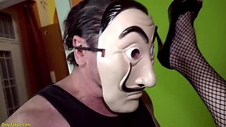Dominant Policewoman Fucked Hard by Masked Stranger