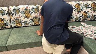 Stepmom Saara's Big Tits Comfort for Neglected Stepson - Indian Desi Homemade HD