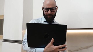 Caught Masturbating, Then Rimming Him