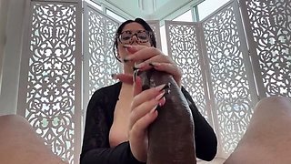 Glory hole fuck and blowjob with big boobs blonde csm