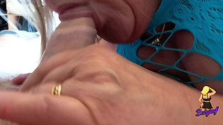 MILF Wife Sucks A Cock And Tastes The Cum