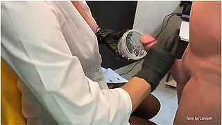 Mature Nurse Handjob Extract Semen Analysis