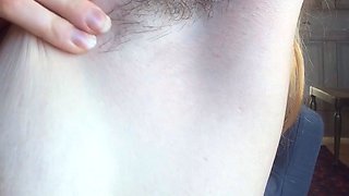 Amateur striptease and Solo masturbation