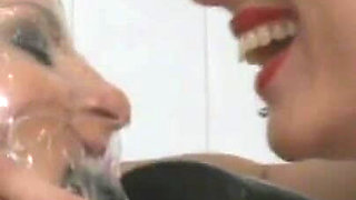 Small penis punishment with sexy big boobs