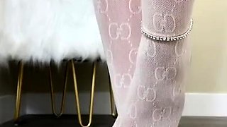 Webcam amateur tasha sky entertains a voyeurs foot fetish w