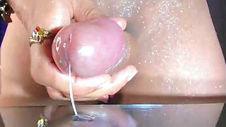 Tranny shemale skank solo masturbation