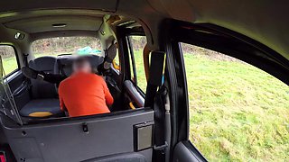 Arousing Dick Hungry Cheating Girlfriend in Fake Taxi