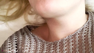 Stepbrother Casually Watching Porn And Cum In Stepsisters Mouth