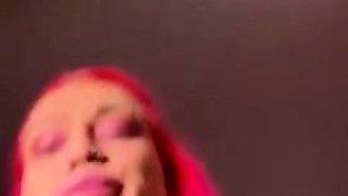 Big boobs milf masturbates with her dildo