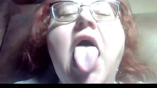 BBW Gives You Close up Clip of Her Nake Lips and Mouth Kissing and Licking Her Lips for You a Requested Clip!