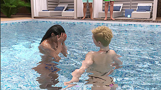 The Adored Marriage 8 Evelyn Went Topless at the Pool