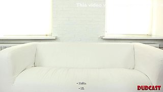 Fake Producer Cums On Girls Belly After Fuck On The Couch - Aruna Aghora