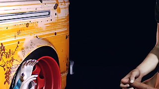 3D Huge Boobs Slut Naked Her Perfect Boobs Cheating with Big Dick