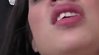My Very Horny Shaved Pussy Young Secretary Loves Big Dick!!