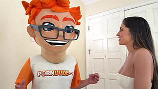 My Big Dick Destroyed Indra in Doggystyle at PornDudeCasting