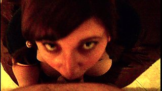 amateur blowjob cumshot finish in her mouth