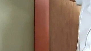 Costume Blonde in Red Lingerie - Deep POV Blowjob