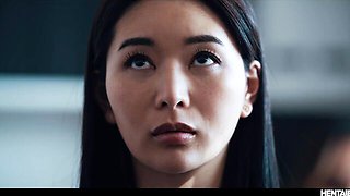 Attractive Tiffany and Leana's lesbian feet licking dirt