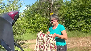 Madam O Outdoor Anal Part 2!!!