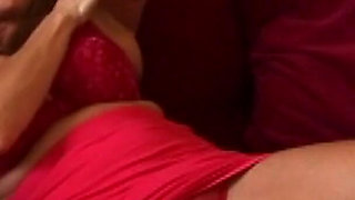 50 Year Old American MILF Luna Azul Plays with Her Big Boobs & Pussy for You