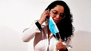 I can't hold back my desire and I suck my patient's cock Part 1