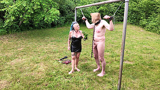 Whipped Naked in Nature