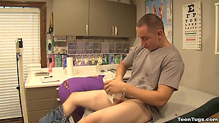 Nurse Jasmine Barnes Drains Dick Dry