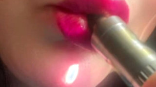 Smoking Hot Pink Seductive Lips & Slow Motion Vapor Bliss