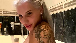 Spy Camera Watches Big Tit Amateur Milf In The Shower