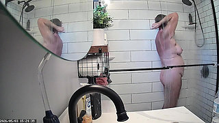 Mrs. Joanne Tanner a Real Public Schoolteacher Captured in the Shower 05-01-26 & 05-03-26