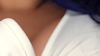 Face Buried in My Breast with My Strap-on Buried in Your Ass