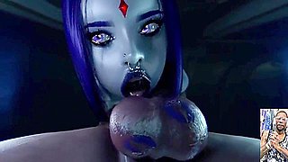 Car Toon - Mai Thigh Fucks A Cock While Slutty Watches, Tight Teen 18+ Raven Deepthroats A Cock