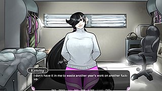 The lone guy in a squad of eager women surrounded by big boobs and public fun