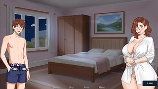 Sexy Big Boobs Big Ass Lena Rubs Huge Cock Early in the Morning - Gameplay