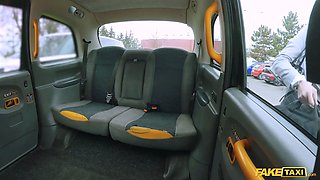 Faux taxi individual secretary to ceo needs the cunny filled before take off