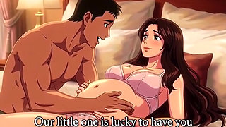Sensual Pregnant Oil Massage Turns Passionate Husband Worships His Glowing Pregnant wife