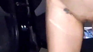 Cuckold Leaves Wife with Her Butt Exposed at the Car Window to Strangers in Public!